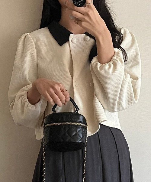 cuorequal（クオレコール）の「2wayキルティングミニチェーンバッグ レディース（ショルダーバッグ・レディース・ブラック・SMALL/LARGE/FREE）」の16枚目の写真