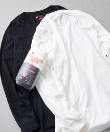 【Hanes】2P Japan Fit クルーネックロングスリーブTシャツ H5440