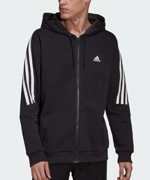 adidas（アディダス）の「フューチャーアイコン スリーストライプス フルジップパーカー / アディダス（パーカー・メンズ）」
