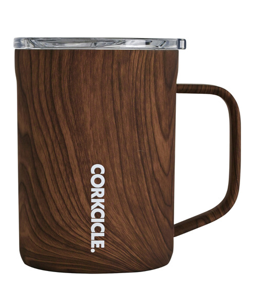 CORKCICLE（コークシクル）の「16oz/400ml COFFEE MUG フタ付きコーヒーマグ 保温保冷マグカップ DAYDREAM/NERO/WALNUT [CORKCICLE/コークシクル]（グラス/マグカップ/タンブラー・レディース・スカイブルー/ブラック/ブラウン・ONE SIZE）」の12枚目の写真
