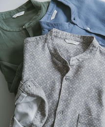 URBAN RESEARCH DOORS | 『XLサイズ/WEB限定』ヘビーネルバンドカラーシャツ(シャツ/ブラウス)