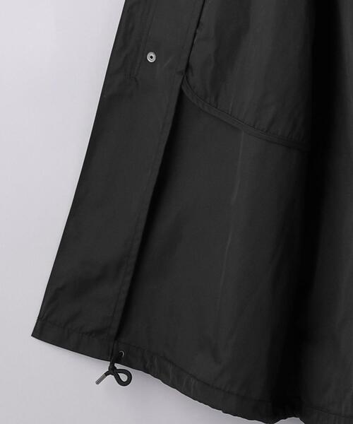 UNITED ARROWS（ユナイテッドアローズ）の「P GABA スタンドカラー モッズコート（モッズコート・レディース・ブラック/ダークグレー・36/38）」の22枚目の写真