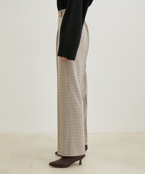 VIS（ビス）の「【HOT BEAUTY STRETCH】【洗える】ストレートパンツ（その他パンツ・レディース・ブラウン系その他2/ブラック/キナリ/マスタード/グレー/ピンク系その他・L/M/S/SS）」の16枚目の写真