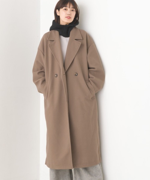 OMNES（オムネス）の「サイドスリットロングテーラードコート（その他アウター・レディース・アイボリー/ブラック/ブラウン/ブルー・FREE）」の21枚目の写真