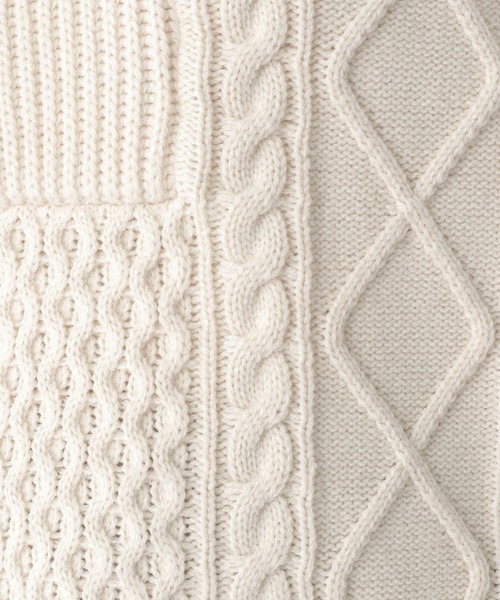 LEPSIM（レプシィム）の「マタニティ／５ゲージケーブルプルオーバー　164202（ニット/セーター・レディース・キャメル/グリーン/アイボリー/レッド・FREE）」の20枚目の写真