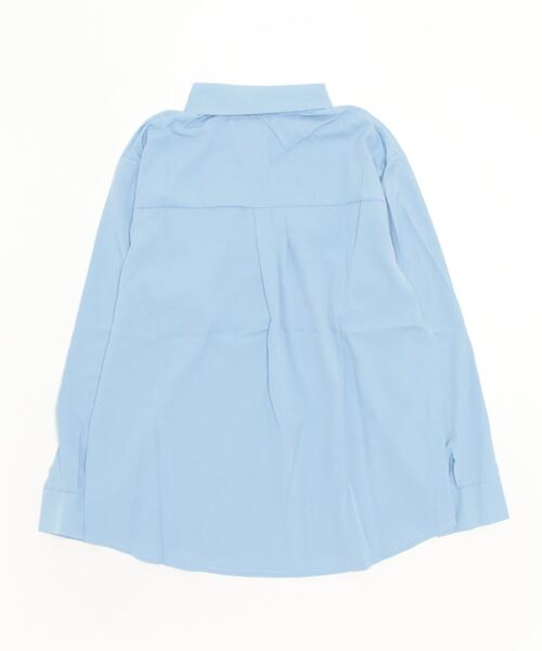 Auntie Rosa(アンティローザ)の「バンドカラーシャツ(シャツ/ブラウス・レディース・ブルー/ホワイト・SMALL/MEDIUM/LARGE)」の10枚目の写真