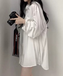 バンドカラーシャツ