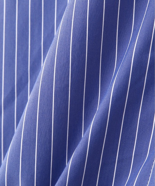 N.（N. Natural Beauty Basic）（エヌエヌナチュラルビューティーベーシック）の「◆ダブルポケットワイドカフスシャツ（シャツ/ブラウス・レディース・オフホワイト/ライトグリーン/ストライプ・MEDIUM）」の19枚目の写真