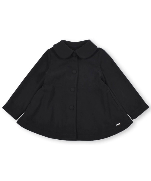 BeBe(ベベ)の「BeBe/フリースボンディング丸襟コート(100~150cm)(その他アウター・キッズ・ブラック/ブルー・100/120/140/130/150/110)」の11枚目の写真