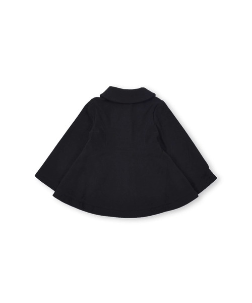 BeBe(ベベ)の「BeBe/フリースボンディング丸襟コート(100~150cm)(その他アウター・キッズ・ブラック/ブルー・100/120/140/130/150/110)」の8枚目の写真