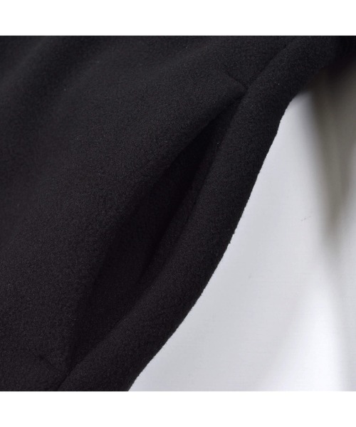 BeBe(ベベ)の「BeBe/フリースボンディング丸襟コート(100~150cm)(その他アウター・キッズ・ブラック/ブルー・100/120/140/130/150/110)」の6枚目の写真