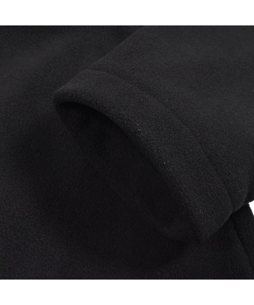 BeBe(ベベ)の「BeBe/フリースボンディング丸襟コート(100~150cm)(その他アウター・キッズ・ブラック/ブルー・100/120/140/130/150/110)」の14枚目の写真