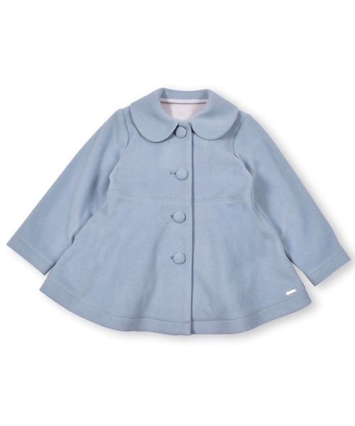 BeBe(ベベ)の「BeBe/フリースボンディング丸襟コート(100~150cm)(その他アウター・キッズ・ブラック/ブルー・100/120/140/130/150/110)」の12枚目の写真