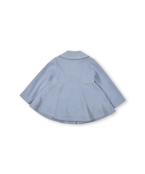 BeBe(ベベ)の「BeBe/フリースボンディング丸襟コート(100~150cm)(その他アウター・キッズ・ブラック/ブルー・100/120/140/130/150/110)」の9枚目の写真