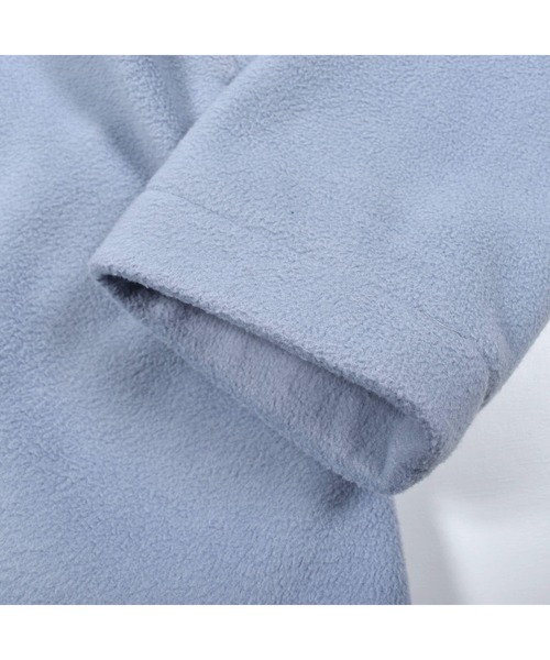 BeBe(ベベ)の「BeBe/フリースボンディング丸襟コート(100~150cm)(その他アウター・キッズ・ブラック/ブルー・100/120/140/130/150/110)」の15枚目の写真