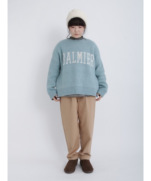 Samansa Mos2(サマンサ モスモス)の「裏起毛イージーテーパードパンツ(その他パンツ・レディース・ベージュ/ブルー/イエロー/オフホワイト/チャコール・フリ-)」の15枚目の写真