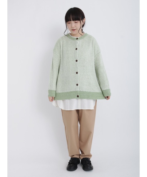 Samansa Mos2(サマンサ モスモス)の「裏起毛イージーテーパードパンツ(その他パンツ・レディース・ベージュ/ブルー/イエロー/オフホワイト/チャコール・フリ-)」の12枚目の写真