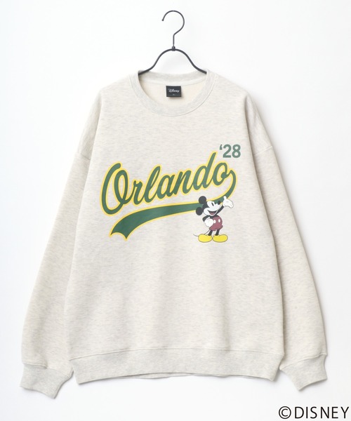 ☆Disneyland限定☆男女兼用 ミッキーハート ロゴトレーナー FREAK'S STORE トレーナー スウェット 限定展開 別注/Mickey