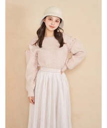 Darich（ダーリッチ）の「ルーズショルダーニットトップス（ニット/セーター・レディース）」