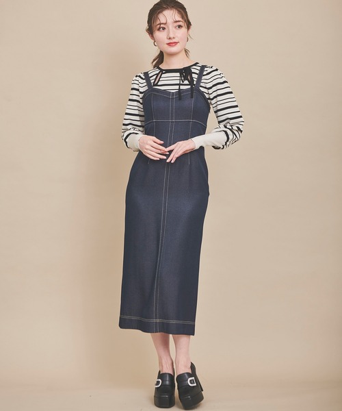 d*7様 【未着用タグ付き】Antique Violet タックジャンパースカー org.jpg