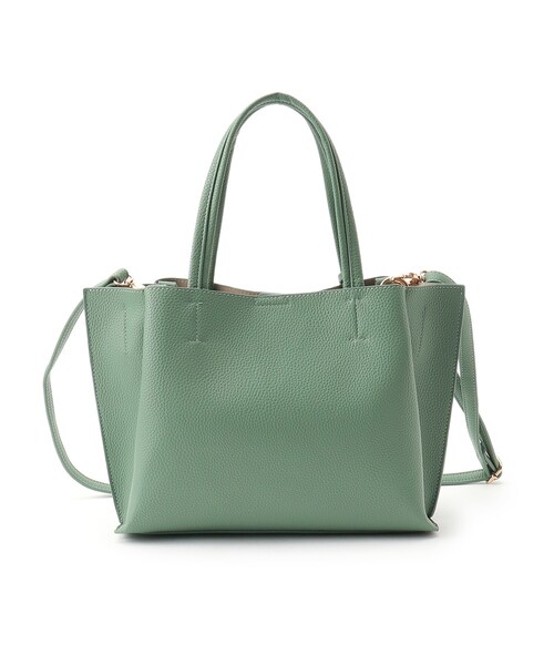 SHOO・LA・RUE（シューラルー）の「◆【軽量】前後ポケット2WAYトートバッグ（トートバッグ・レディース・イエロー/グリーン/グレー/ブラック・00）」の22枚目の写真