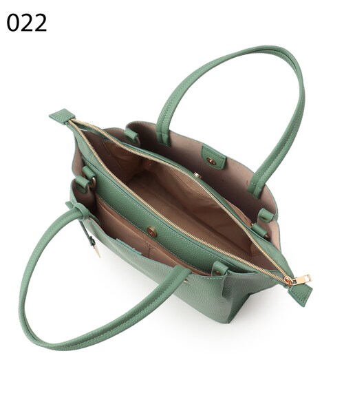 SHOO・LA・RUE（シューラルー）の「◆【軽量】前後ポケット2WAYトートバッグ（トートバッグ・レディース・イエロー/グリーン/グレー/ブラック・00）」の18枚目の写真