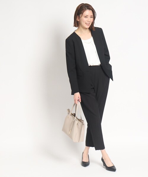 SHOO・LA・RUE（シューラルー）の「◆【軽量】前後ポケット2WAYトートバッグ（トートバッグ・レディース・イエロー/グリーン/グレー/ブラック・00）」の14枚目の写真