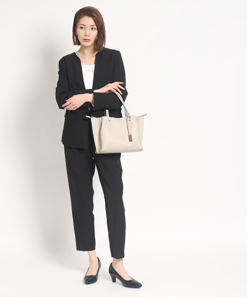 SHOO・LA・RUE（シューラルー）の「◆【軽量】前後ポケット2WAYトートバッグ（トートバッグ・レディース・イエロー/グリーン/グレー/ブラック・00）」の13枚目の写真