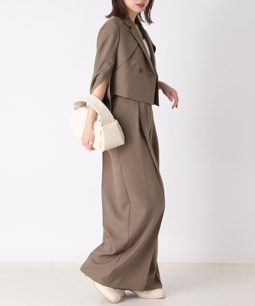 Heather（ヘザー）の「High Waist Tuck Pants 174727