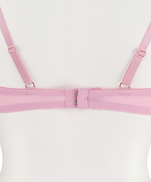 northerly（ノーザリー）の「プリンセスチュールストラップフリル　ブラジャー＆ショーツセット（ブラ&ショーツ・レディース・ホワイト/ピンク/ミント/ネイビー/ブルー/パープル・B65/C65/D65/E65/F65/B70/C70/D70/E70/F70/B75/C75/D75/E75/F75）」の10枚目の写真