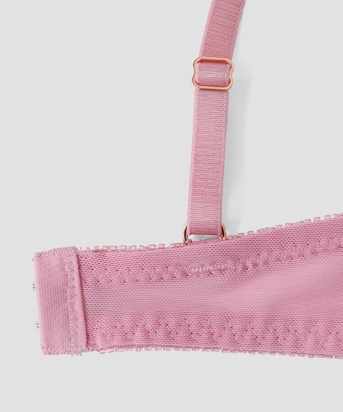 northerly（ノーザリー）の「プリンセスチュールストラップフリル　ブラジャー＆ショーツセット（ブラ&ショーツ・レディース・ホワイト/ピンク/ミント/ネイビー/ブルー/パープル・B65/C65/D65/E65/F65/B70/C70/D70/E70/F70/B75/C75/D75/E75/F75）」の12枚目の写真