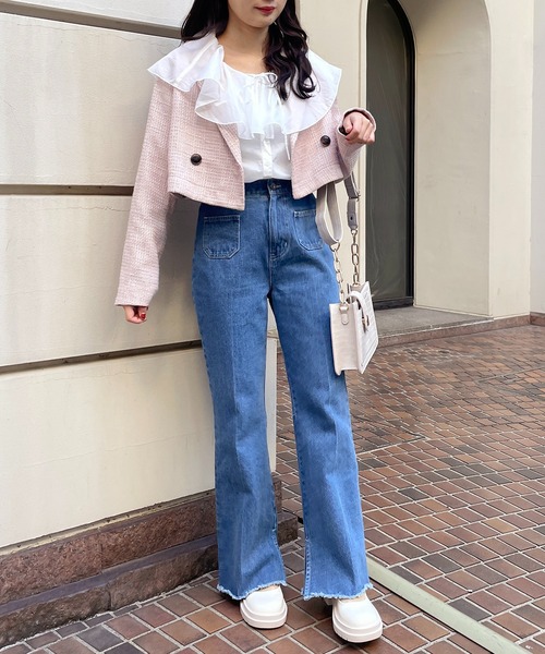 one after another NICE CLAUP(ワンアフターアナザーナイスクラップ)の「タンク底ダブルストラップシューズ 2023SS(パンプス・レディース・ブラック/アイボリー・SMALL/MEDIUM/LARGE)」の12枚目の写真