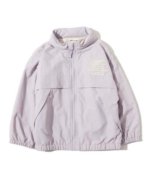 SHOO・LA・RUE（シューラルー）の「◆【撥水/110-140cm】アソートブルゾン（ブルゾン・キッズ・ブラック系4/黄緑系/ライトパープル・11/12/13/14）」の3枚目の写真