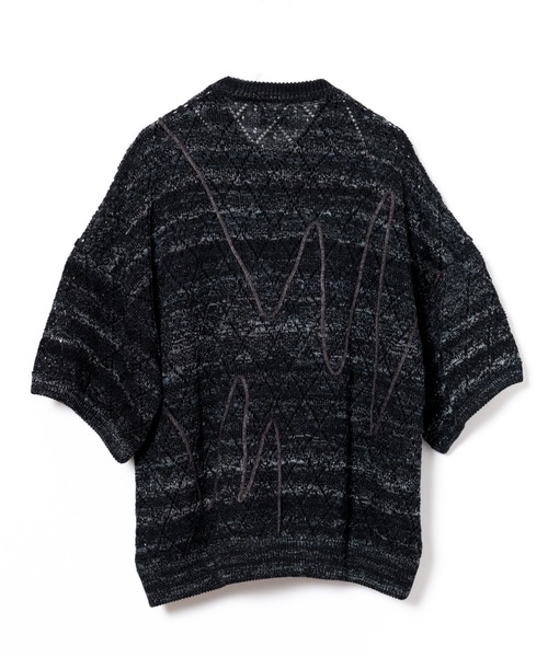 TAUPE（トープ）の「TAUPE/トープ/Melange Yarn H/S Crew Knit（ニット