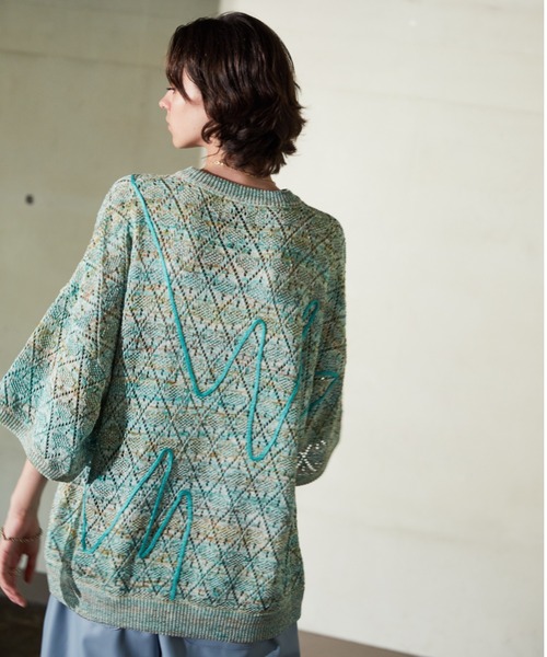 TAUPE トープ Melange Yarn H/S Crew Knit 02 TAUPE トープ Melange Yarn H/S Crew Knit 02 TAUPE トープ