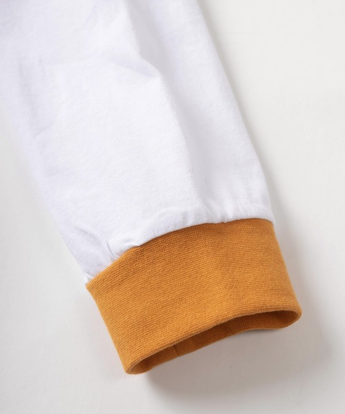 make a ray!（メイク ア レイ！）の「キャット プリント リンガー ロングスリーブTシャツ /猫プリント 長袖カットソー/【韓国スタイル】（Tシャツ/カットソー・レディース・グリーン/キャメル/ブラック・M/L）」の12枚目の写真