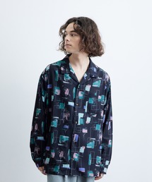 JUNRED（ジュンレッド）の「ハンドペイントプリントルーズシャツ（シャツ/ブラウス）」