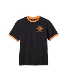 後ろ姿もおしゃれ! Harley Davidson リンガーTシャツ 着心地◎ 後ろ姿もおしゃれ! Harley Davidson リンガーTシャツ 着心地