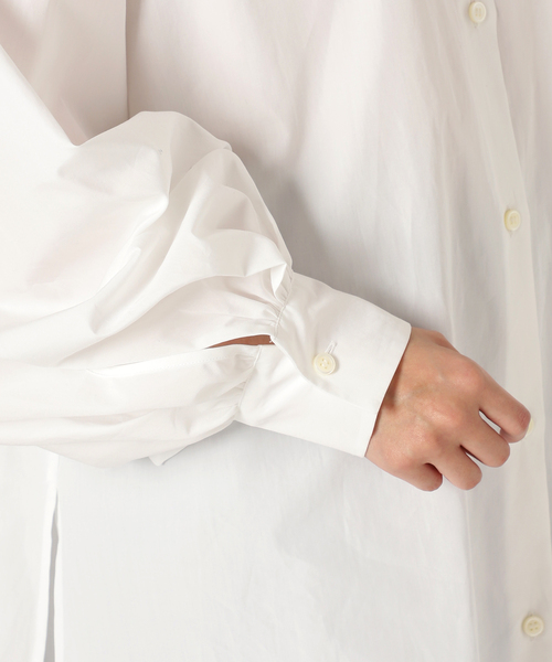 セール】*Volume Sleeve シャツ（シャツ/ブラウス）｜Deuxieme Classe