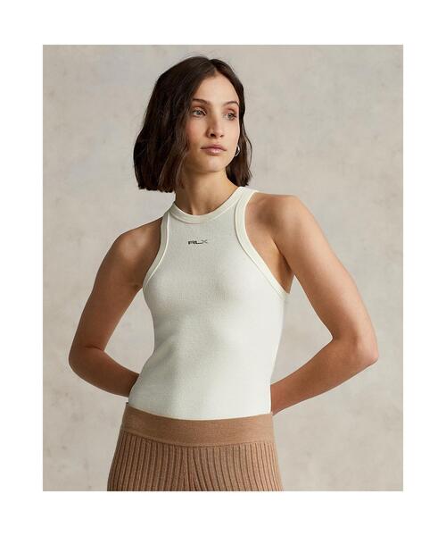 POLO RALPH LAUREN（ポロ ラルフ ローレン）の「リブド レーサーバック タンクトップ（タンクトップ）」 WEAR