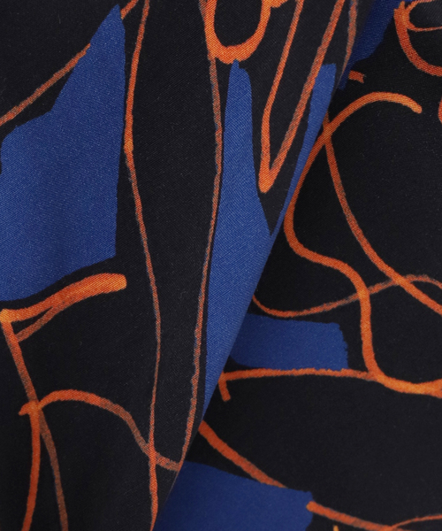 journal standard L'essage（ジャーナルスタンダードレサージュ）の「FLOWERプリントワンピース（ワンピース・レディース・ブルー/ライトイエロー・FREE）」の19枚目の写真