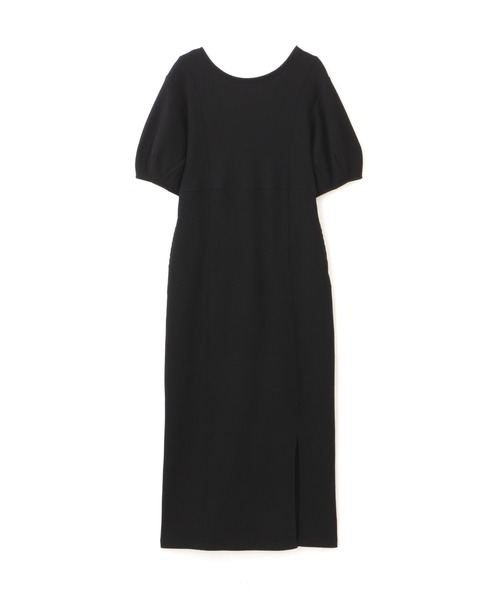 FREE'S MART（フリーズマート）の「◆ワッフル切替カットソーワンピース（ワンピース・レディース・ホワイト/ブラック/イエロー・SMALL/MEDIUM）」の2枚目の写真