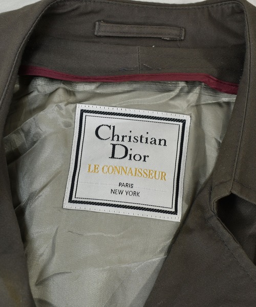 VINTAGE（ヴィンテージ）の「【ヴィンテージ古着】80s Christian Dior/クリスチャンディオール トレンチコート（トレンチコート・メンズ・ブラウン・LARGE）」の5枚目の写真