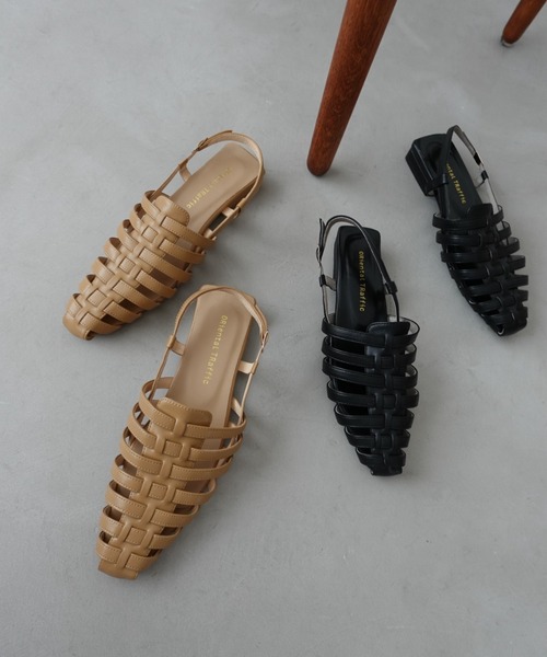バックストラップ グルカサンダル oriental traffic ORiental TRaffic サンダル ZOZOTOWN限定 バックストラップ