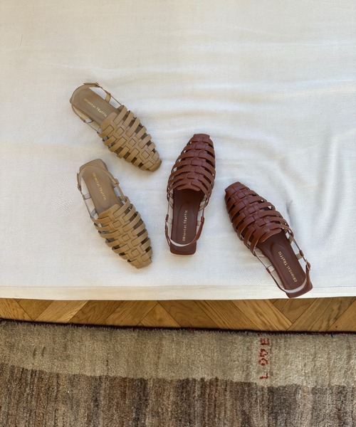 ORiental TRaffic by yuri（オリエンタルトラフィックバイユリ）の「ZOZOTOWN限定 バックストラップグルカサンダル 31290（サンダル・レディース・ブラウン/ベージュ/ブラック・S/M/L/LL）」の11枚目の写真