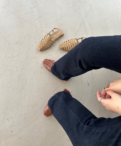 ORiental TRaffic by yuri（オリエンタルトラフィックバイユリ）の「ZOZOTOWN限定 バックストラップグルカサンダル 31290（サンダル・レディース・ブラウン/ベージュ/ブラック・S/M/L/LL）」の15枚目の写真