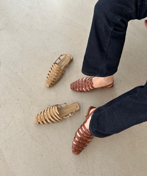 ORiental TRaffic by yuri（オリエンタルトラフィックバイユリ）の「ZOZOTOWN限定 バックストラップグルカサンダル 31290（サンダル・レディース・ブラウン/ベージュ/ブラック・S/M/L/LL）」の16枚目の写真