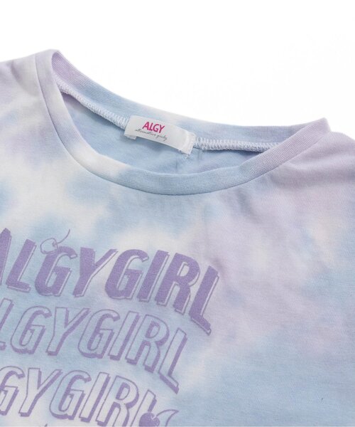 algy（アルジー）の「【２Pセット】タイダイTシャツ＆ジャンスカセット（ジャンパースカート・キッズ・インディゴブルー/ブラック・XX-SMALL/X-SMALL/SMALL/MEDIUM）」の16枚目の写真