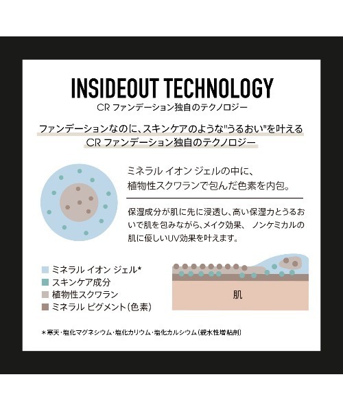 bareMinerals（ベアミネラル）の「CR ナチュラル マット モイスチャライザー（ファンデーション・レディース・オパール 01/バニラ 02/バーチ 1.5/バター クリーム 03/カシュー 3.5/ジンジャー 06/ナチュラル ピーカン 05/タン アンバー 07・FREE）」の19枚目の写真