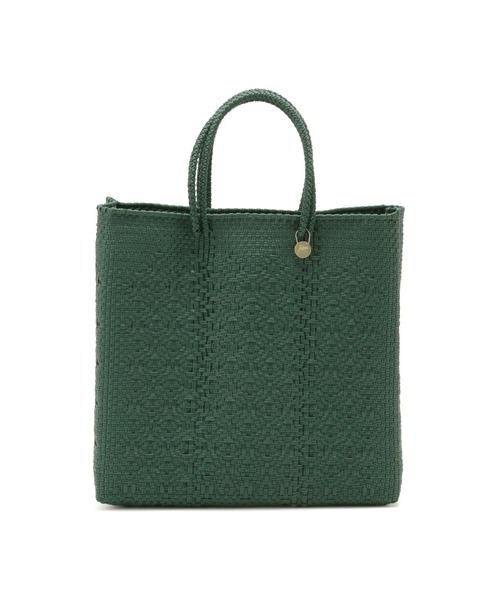 Letra（レトラ）の「【Letra（レトラ）】 MERCADO BAG ROMBO M（かごバッグ・レディース・ネイビー/ゴールド/ホワイト/ブラック/ダークグリーン・FREE）」の4枚目の写真